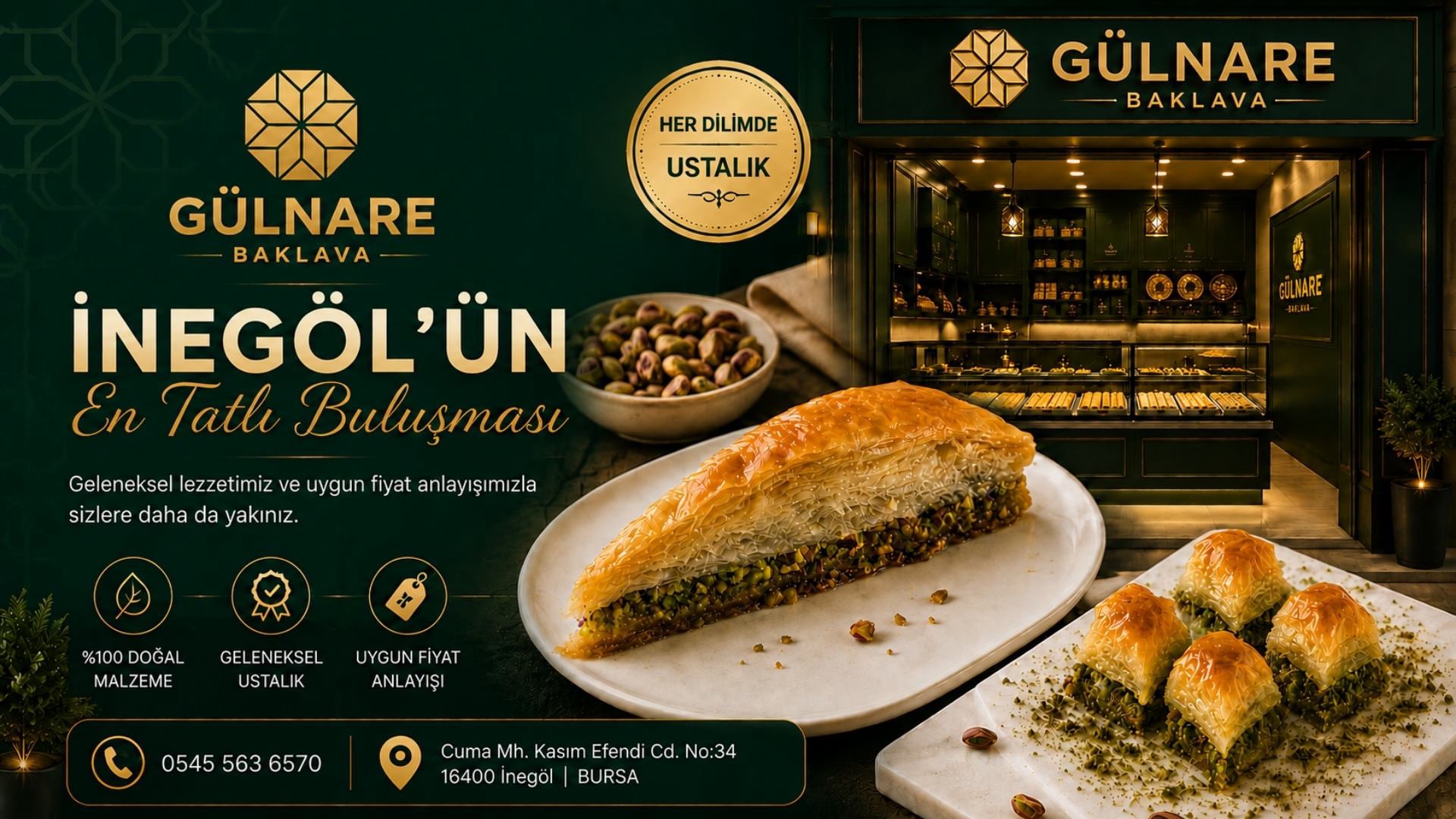 GÜLNARE Baklava